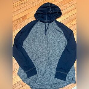 Express Men’s long sleeve hooded shirt XL